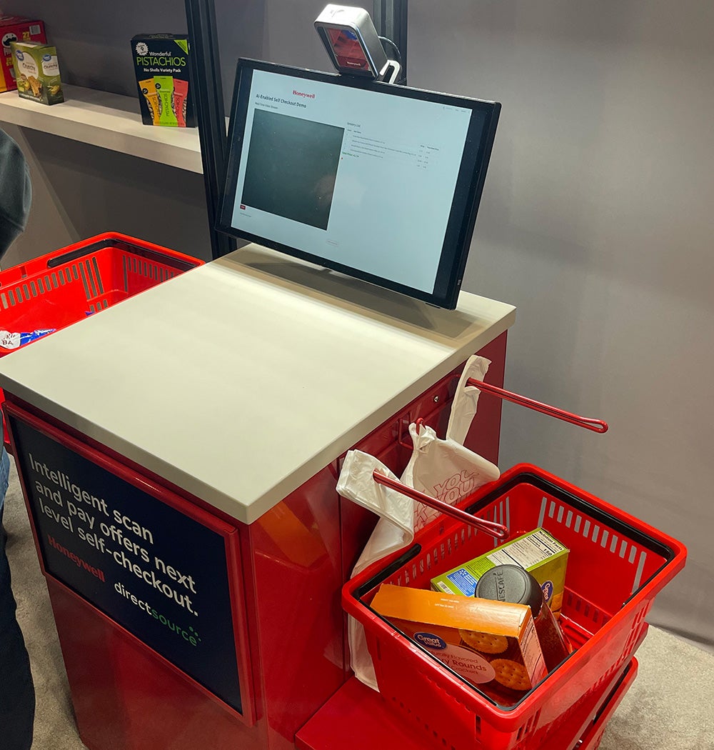 Honeywell AI self-checkout